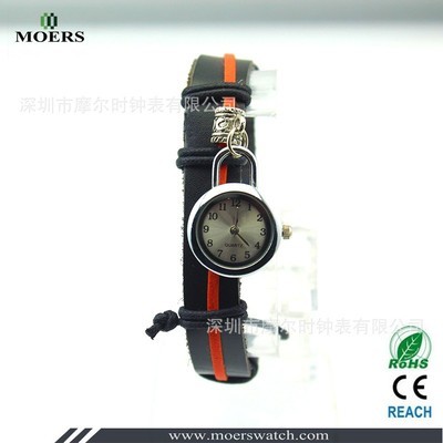 時尚與實(shí)用兼具 廠家批發(fā)女士合金手表，編織表帶自由拆卸設(shè)計(jì)
